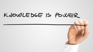 Knowledge is power Knowledge is power